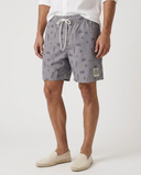 NEW PURPLE SNAKE SAM BOARDSHORT
