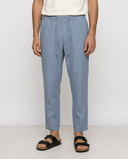 BLUE DENIM JOGGER LINEN LONG