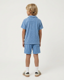 TWILIGHT BLUE SAMMY KIDS TOWEL SHIRT