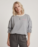 LIGHT GREY MADEMOISELLE FEM SWEATSHIRT