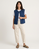 MIDDLE BLUE DENIM VEST