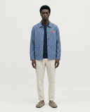 ROYAL BLUE STRIPES SAMMY WORKER JACKET