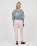 LIGHT GREY BORN IN THE SOUTH FEM SWEATSHIRT