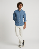 TWILL DENIM GOTS SHIRT