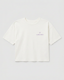 OFFWHITE LOVE MADEMOISELLE CROPPED FEM T-SHIRT