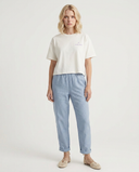 OFFWHITE LOVE MADEMOISELLE CROPPED FEM T-SHIRT
