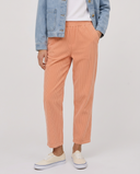 ORANGE CORDUROY FEM JOGGER LONG