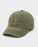 OLIVA/ORANGE FLUOR PALM CAP S