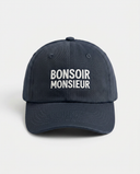 NAVY BONSOIR CAP