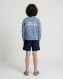 TWILIGHT BLUE BORN IN THE SOUTH PINK KIDS SWEATSHIRT