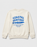 OFFWHITE COASTAL HERITAGE KIDS SWEATSHIRT