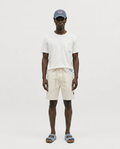 WHITE BASIC FLAMÉ T-SHIRT