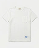 WHITE BASIC FLAMÉ T-SHIRT