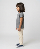 LIGHT GREY BORN IN THE SOUTH PINK KIDS T-SHIRT