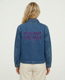 BLUE DENIM MADAME DENIM JACKET
