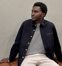 NAVY MONSIEUR WORKER JACKET