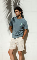 DEEP BLUE THE GENT T-SHIRT