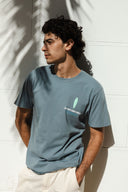 DEEP BLUE THE GENT T-SHIRT