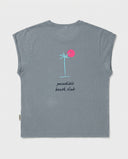 LIGHT GREY PARADÍSÍO SOLEIL T-SHIRT