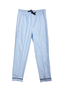 LIGHT BLUE STRIPES MONSIEUR NIGHT SUIT
