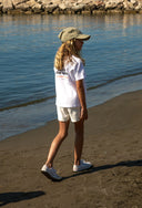 WHITE BORN IN THE SOUTH KIDS T-SHIRT