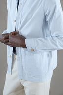 BLUE STRIPES WORKER JACKET