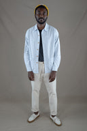 BLUE STRIPES WORKER JACKET