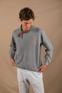 LIGHT GREY LA CÔTE SWEATSHIRT