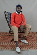 ORANGE LAMBSWOOL SWEATER