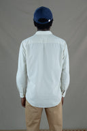 OFFWHITE CORDUROY SPORT SHIRT