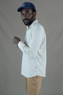 OFFWHITE CORDUROY SPORT SHIRT