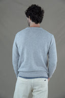LIGHT GREY LAMBSWOOL SWEATER