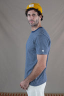 NAVY/WHITE STRIPES T-SHIRT
