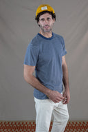 NAVY/WHITE STRIPES T-SHIRT