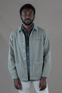 KAKI MONSIEUR CORDUROY COLLAR JACKET