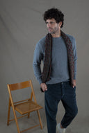 MIDDLE GREY LAMBSWOOL SWEATER