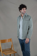KAKI MONSIEUR CORDUROY COLLAR JACKET