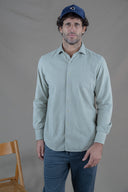 KAKI CORDUROY SPORT SHIRT