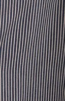 NAVY STRIPES PATCH WORKER JACKET