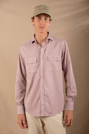 BURGUNDY OVERSHIRT