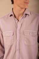 BURGUNDY OVERSHIRT