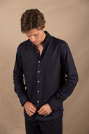 NAVY MONSIEUR SHIRT