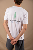 WHITE/MINT GREEN THE GENT T-SHIRT