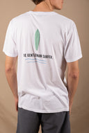 WHITE/MINT GREEN THE GENT T-SHIRT