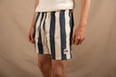 OFFWHITE/NAVY STRIPES SAM BEACH