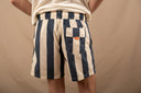 OFFWHITE/NAVY STRIPES SAM BEACH