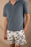 DEEP BLUE LE BLEU OCÉAN TOWEL POLO