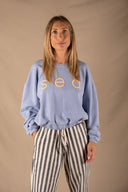 LIGHT BLUE SEA FEM SWEATSHIRT
