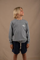 LIGHT GREY BORN IN THE SOUTH KIDS SWEATSHIRT