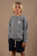 LIGHT GREY BORN IN THE SOUTH KIDS SWEATSHIRT